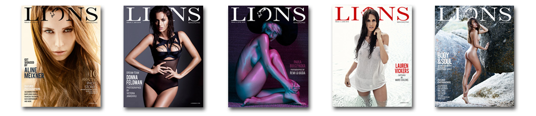 April Iman Model From Tokio Exclusive At Lions Magazine