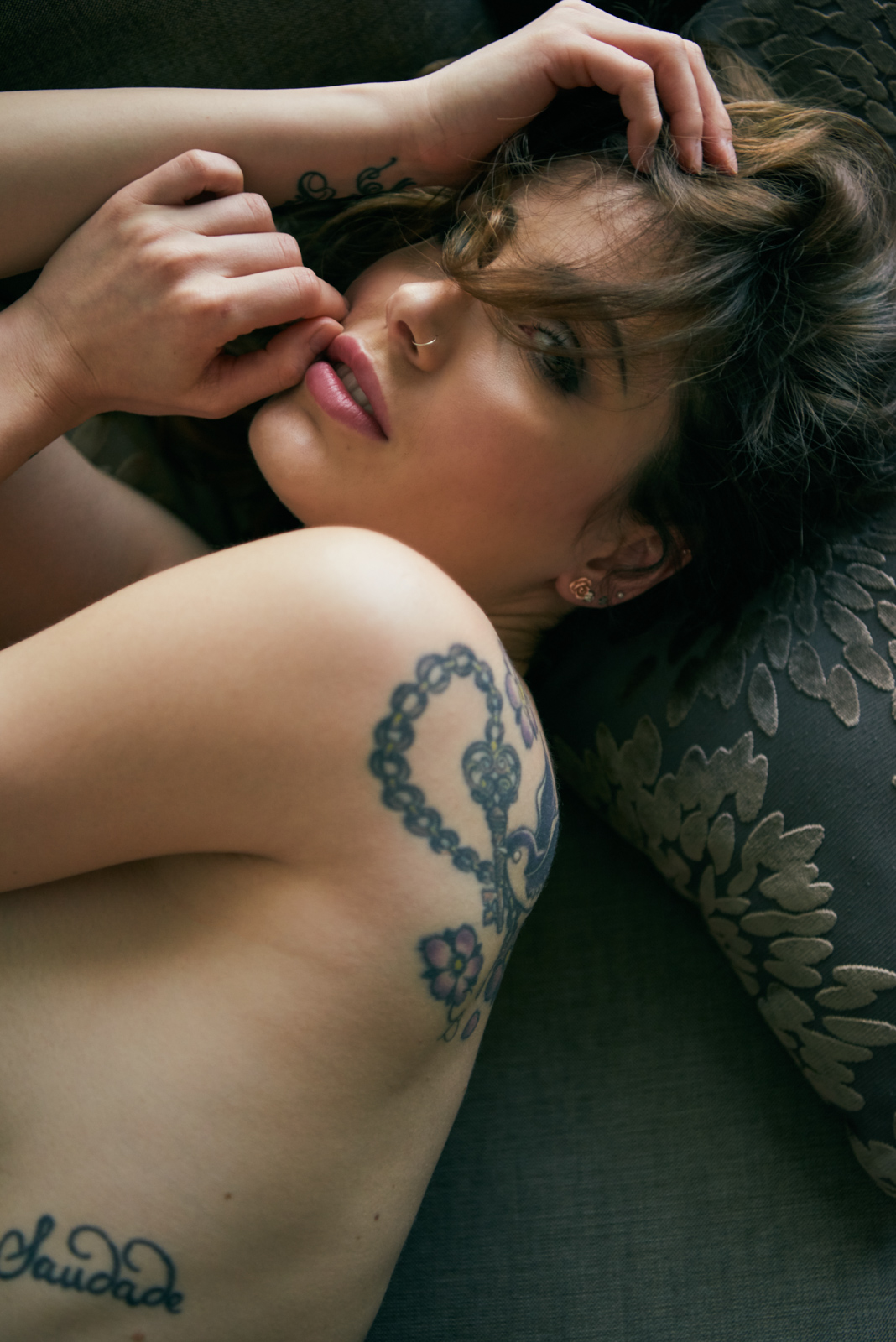 Stylized portrait of Nicole Vincenti by Terence Lee Ji Long