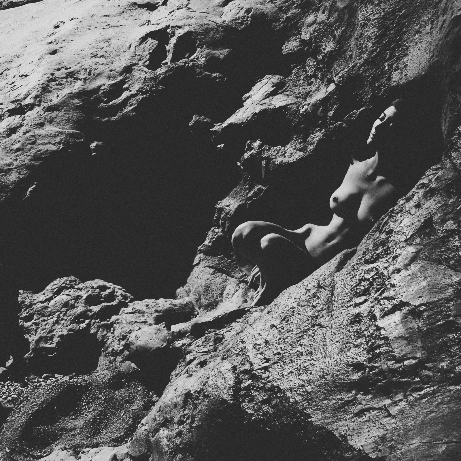 Nude art editorial photographed by Martin Navarro