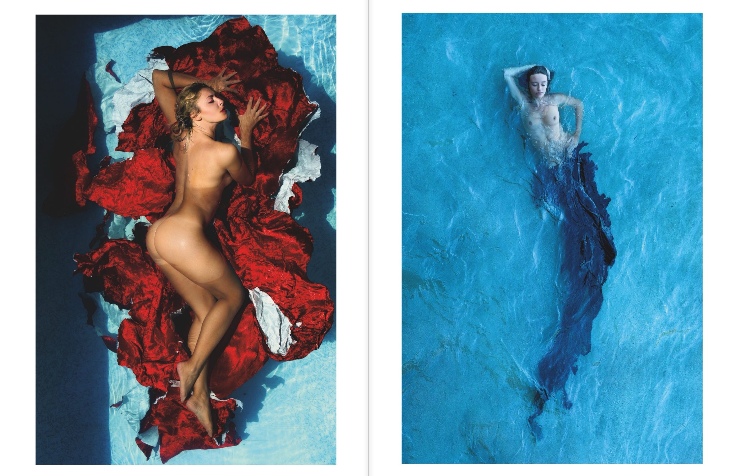 Color fine art photography spread from LIONSMAG Art Editions Volume 01 — Roberto Manetta